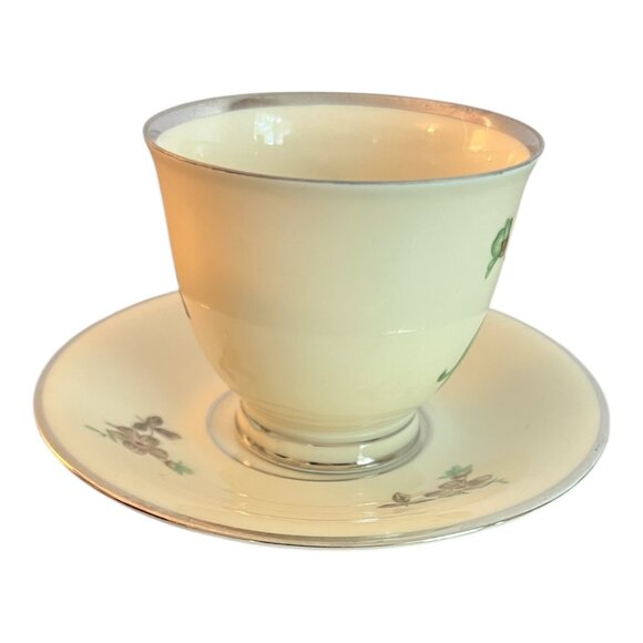 Vintage KPM Kjobenhavns Porcellains Maleri Floral Tea Cup & Saucer Set Porcelain - Picture 4 of 9